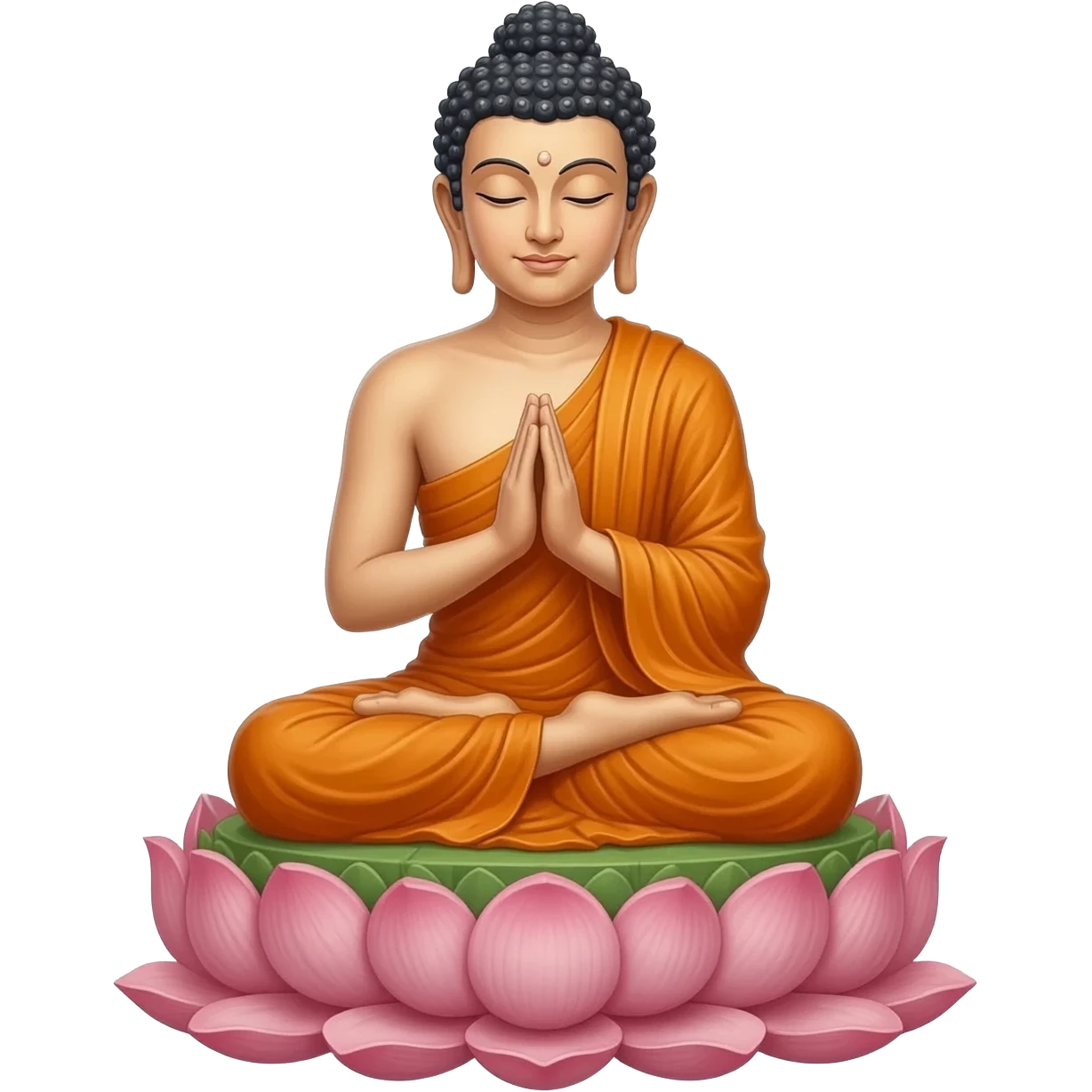 The Praying Buddha emoji