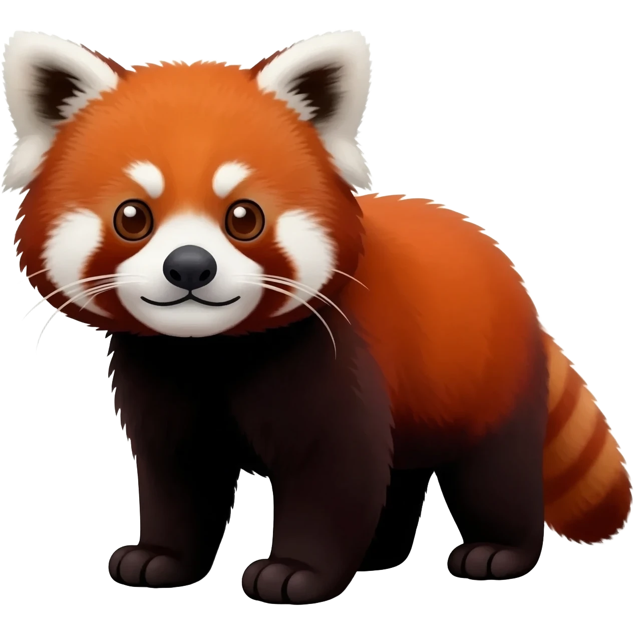 Red panda bear emoji