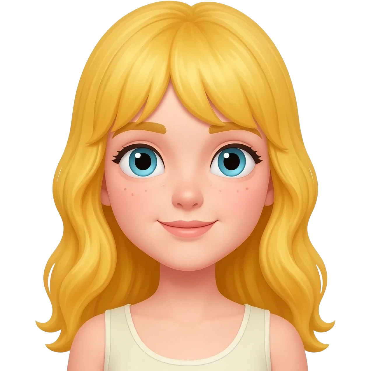 Esramız iyi ki doğdun ( sarı saçlı kız resmi olsun) emoji