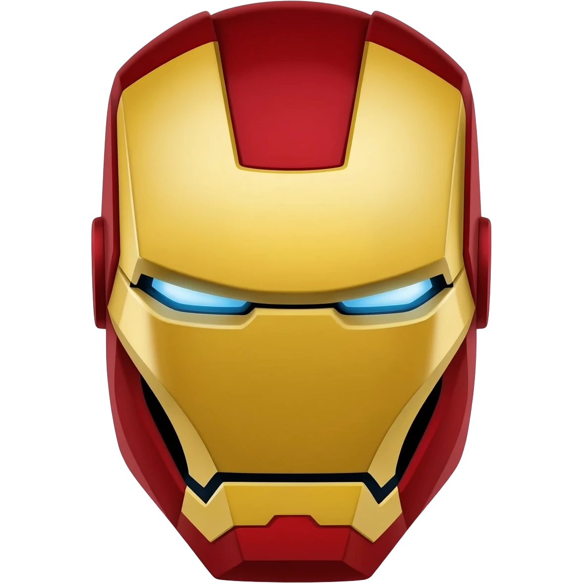 Iron man mask emoji