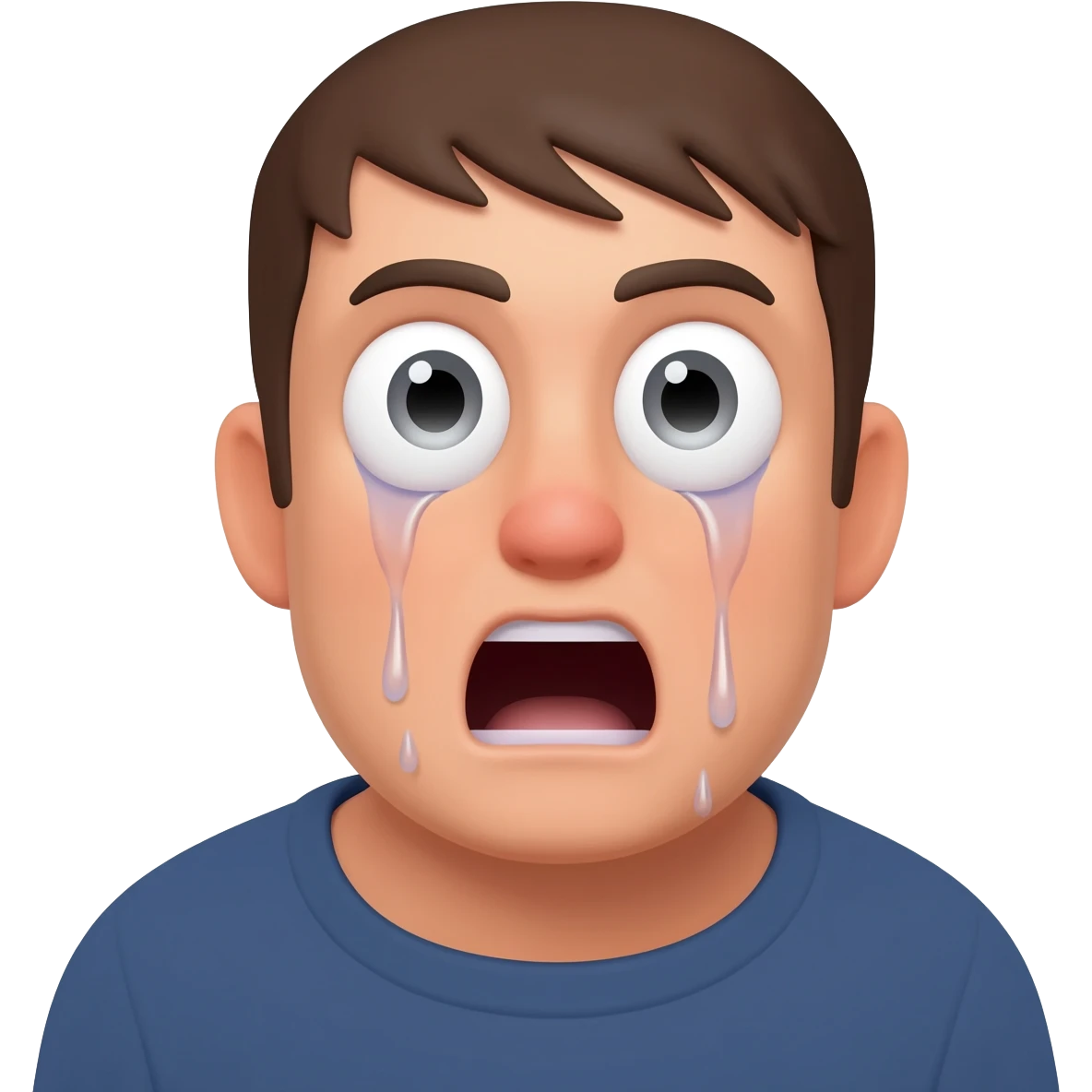 An emoji that's drooling because it's hungry. emoji