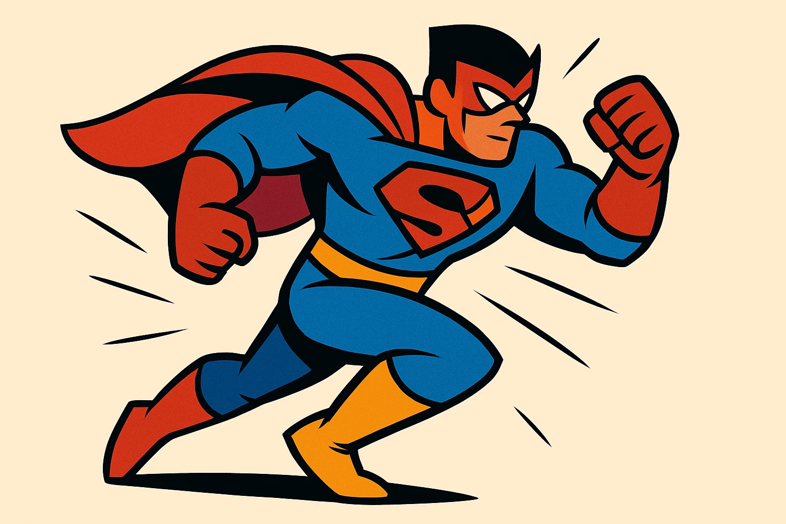 superhero suit, dynamic pose, vibrant colors emoji