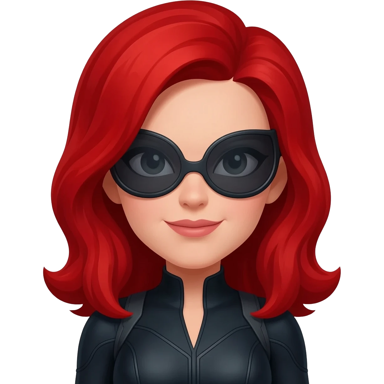 black widow hero emoji