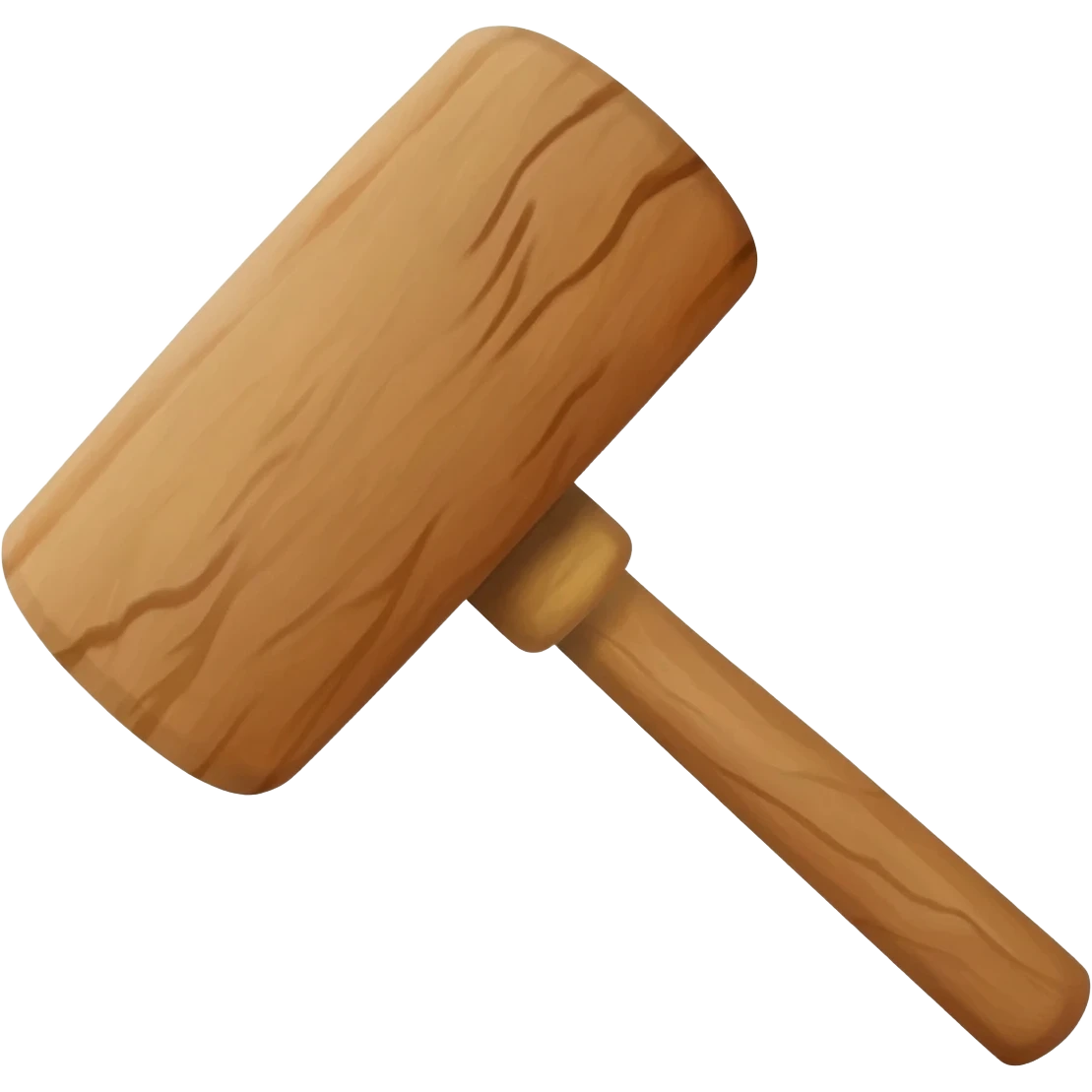 A normal wooden mace emoji