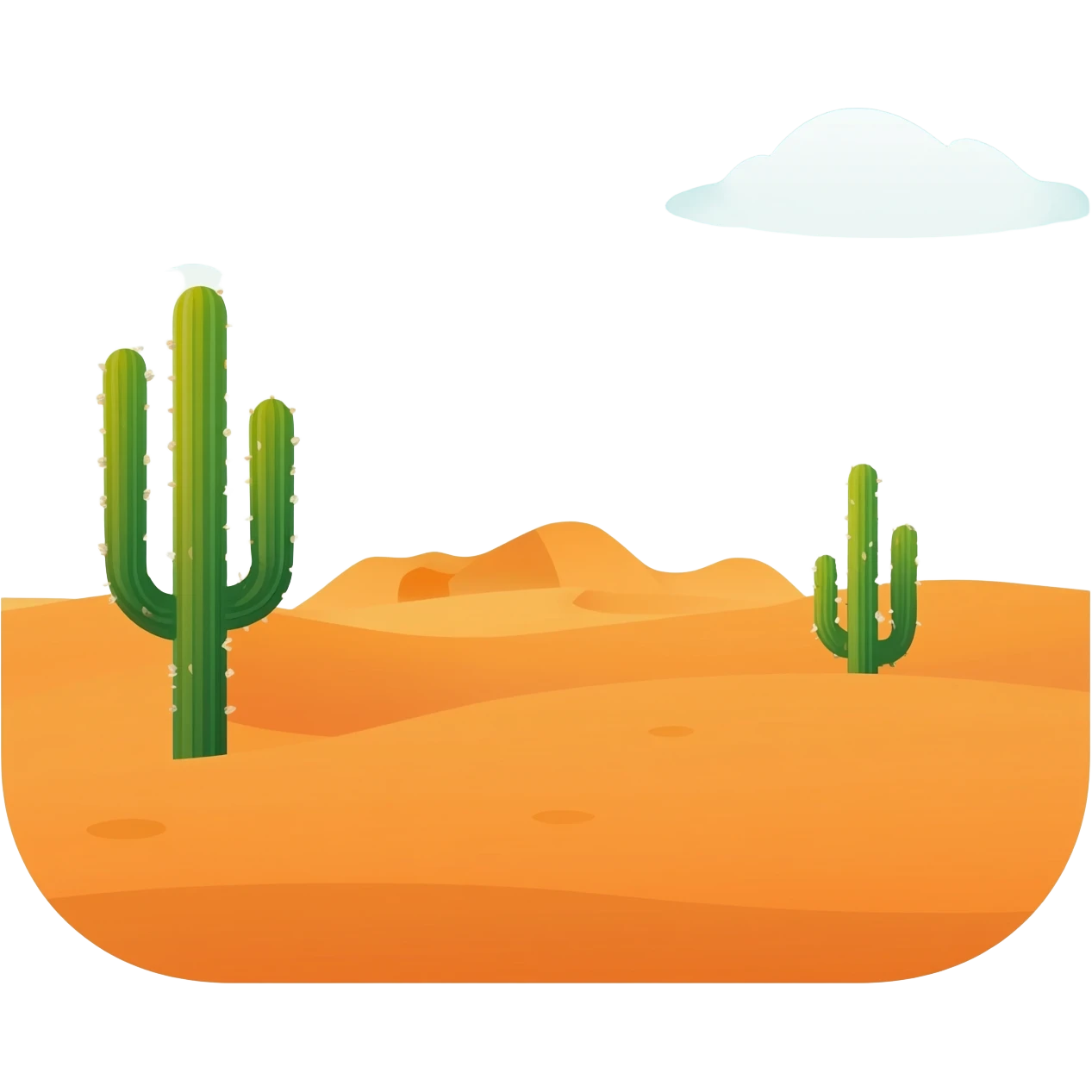 Desierto emoji