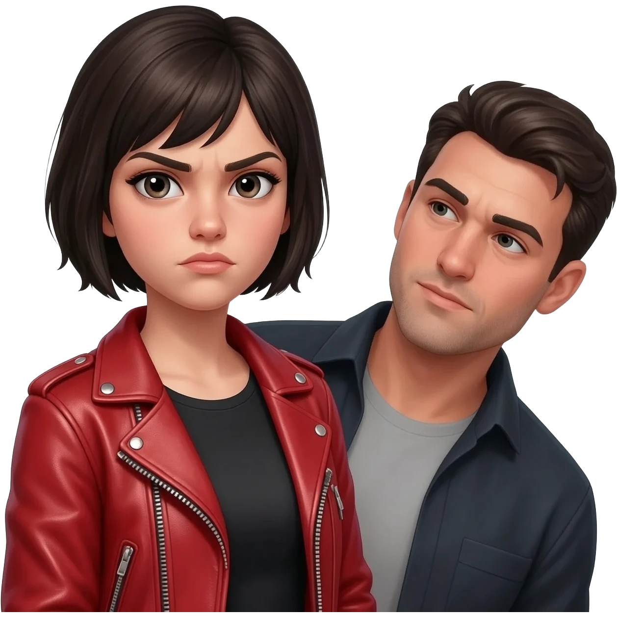 give me a girl who dosent need a guys premission to do anything and looks descusted by him even thinking he can rool her emoji