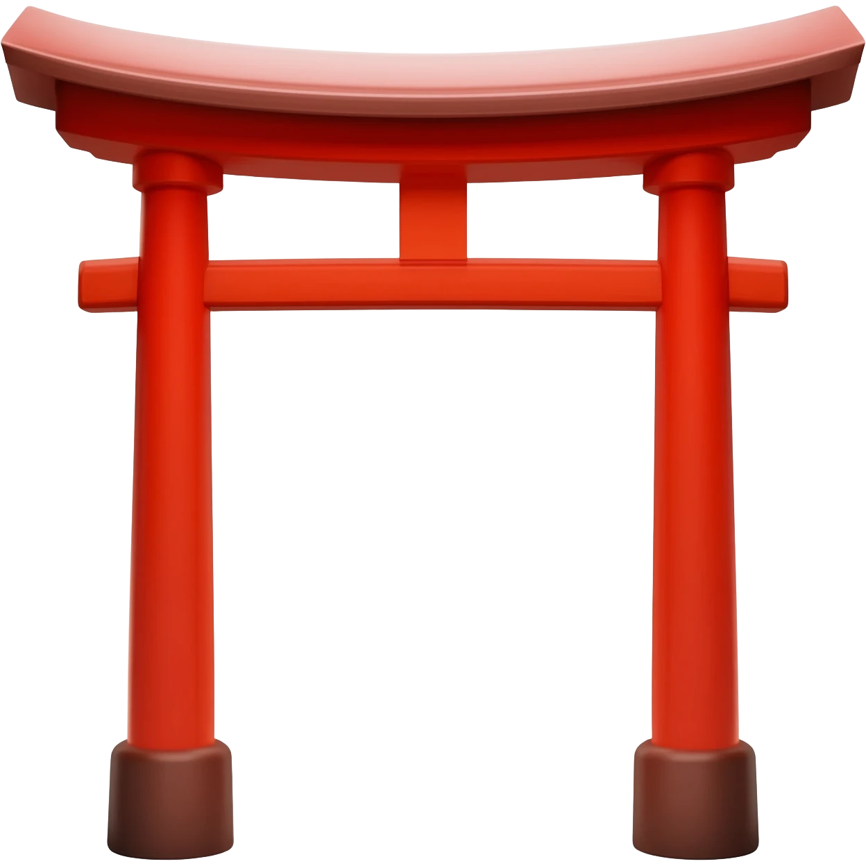 Japanese red archway aesthetic scenery  emoji