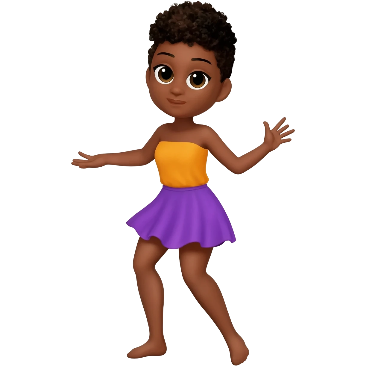 Gonemili Grace che balla emoji