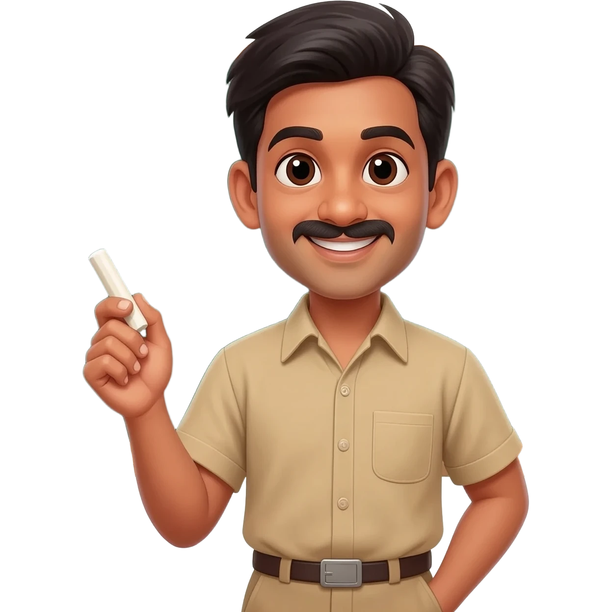male indian primary school teacher emoji