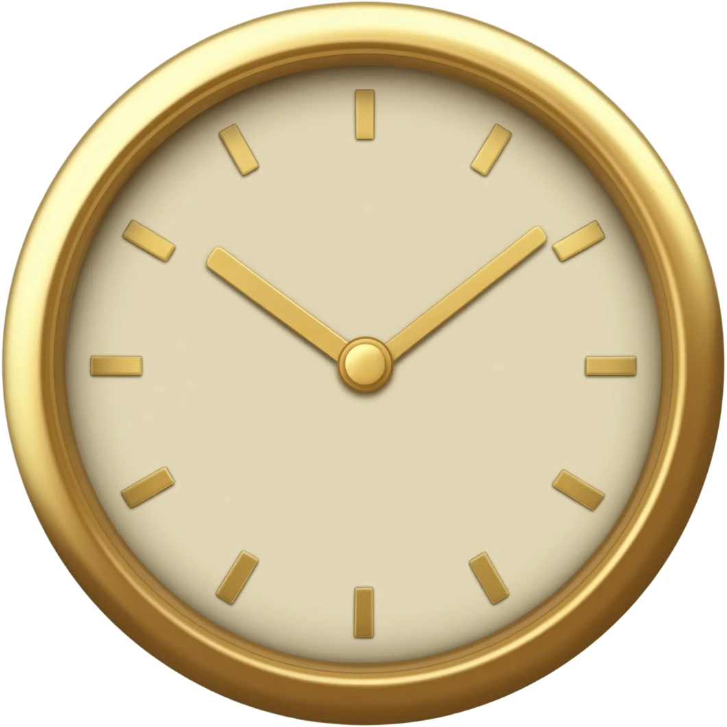 CLOCK emoji