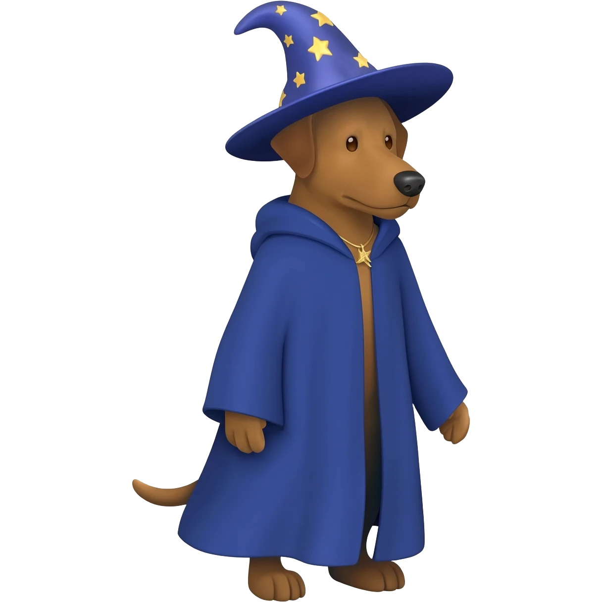 Dog wizard emoji