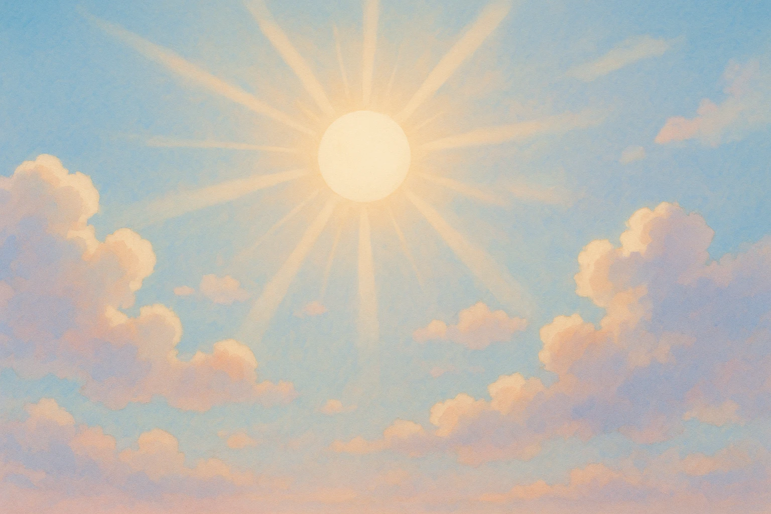 a sun emoji