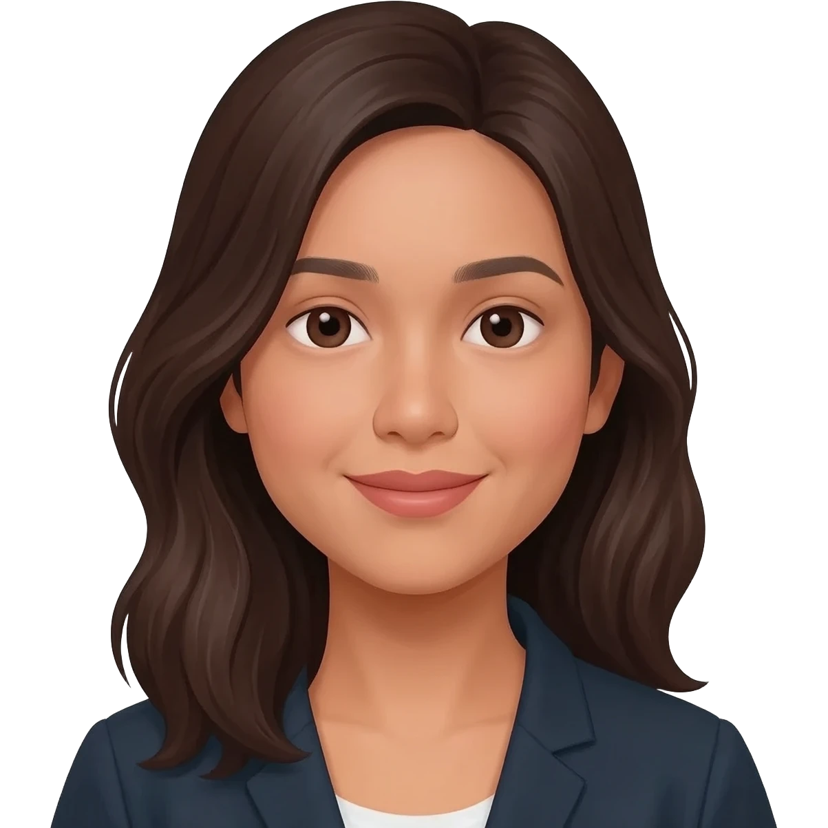 23 year old Filipina girl brunette dark hair portrait emoji
