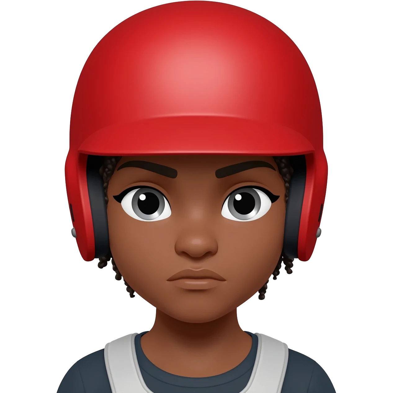 Gonemili Grace casque rouge emoji