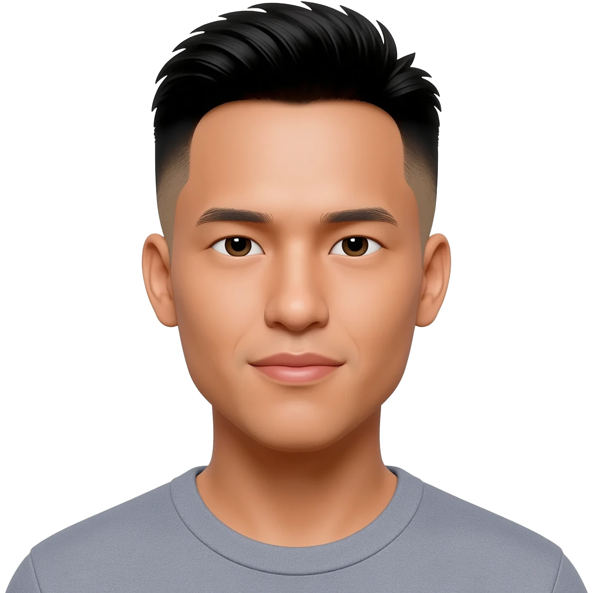 Pinoy version kahawig ni Henry Golding Fade HairCut 25 years old emoji