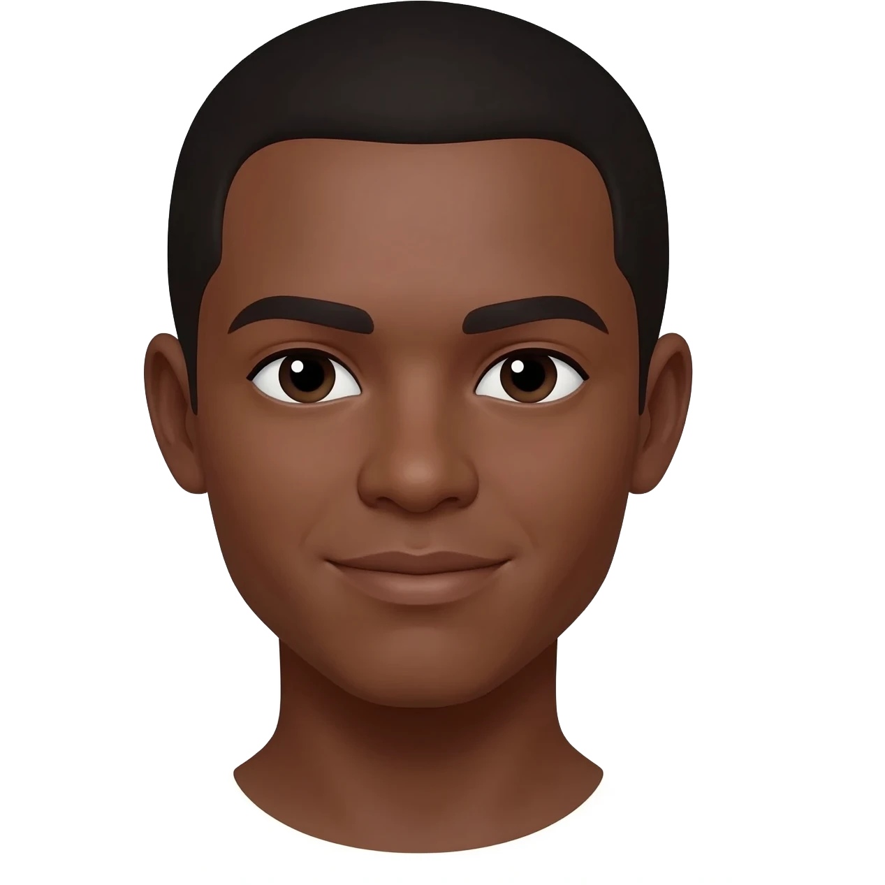 african american light brown skin tone emoji