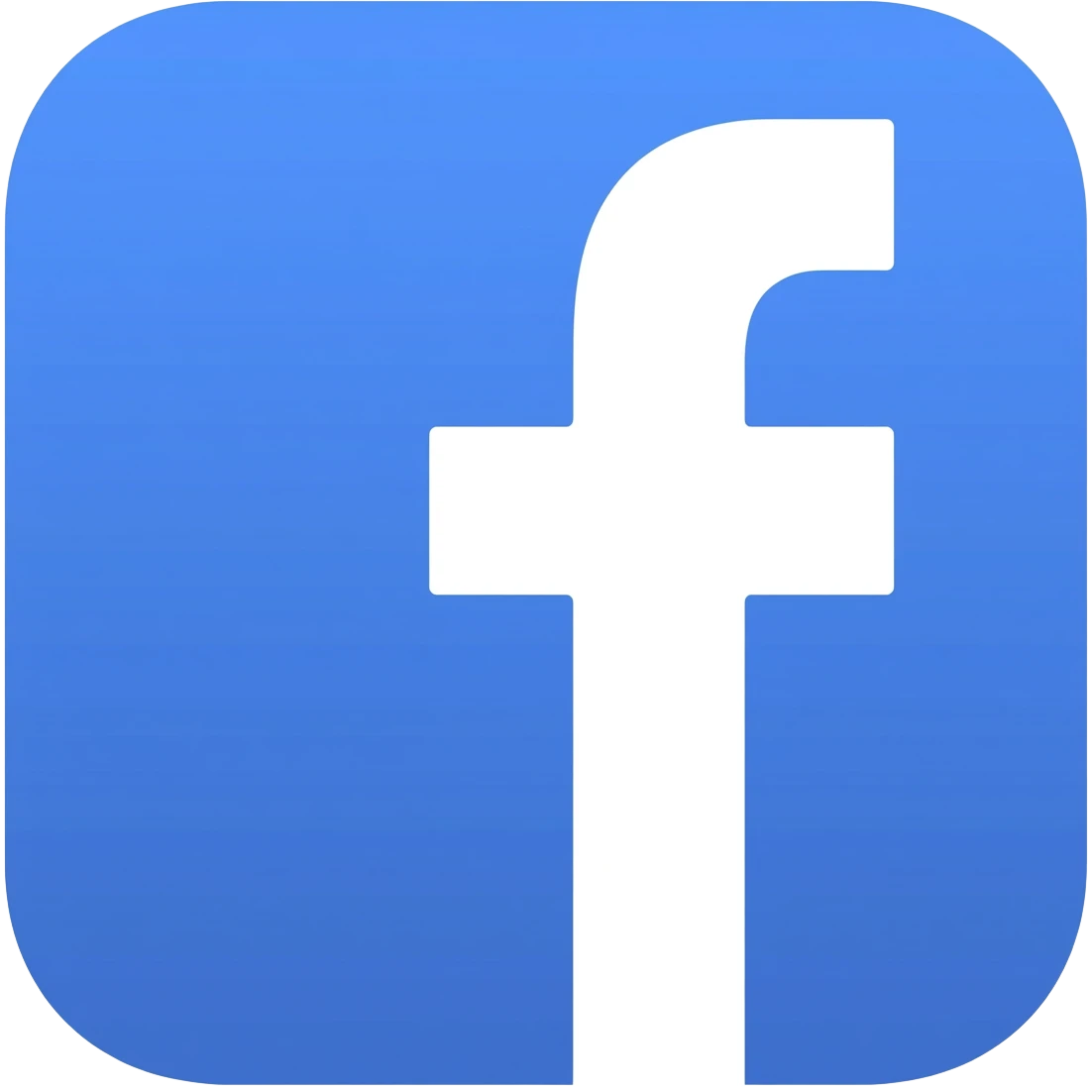 White Facebook app emoji