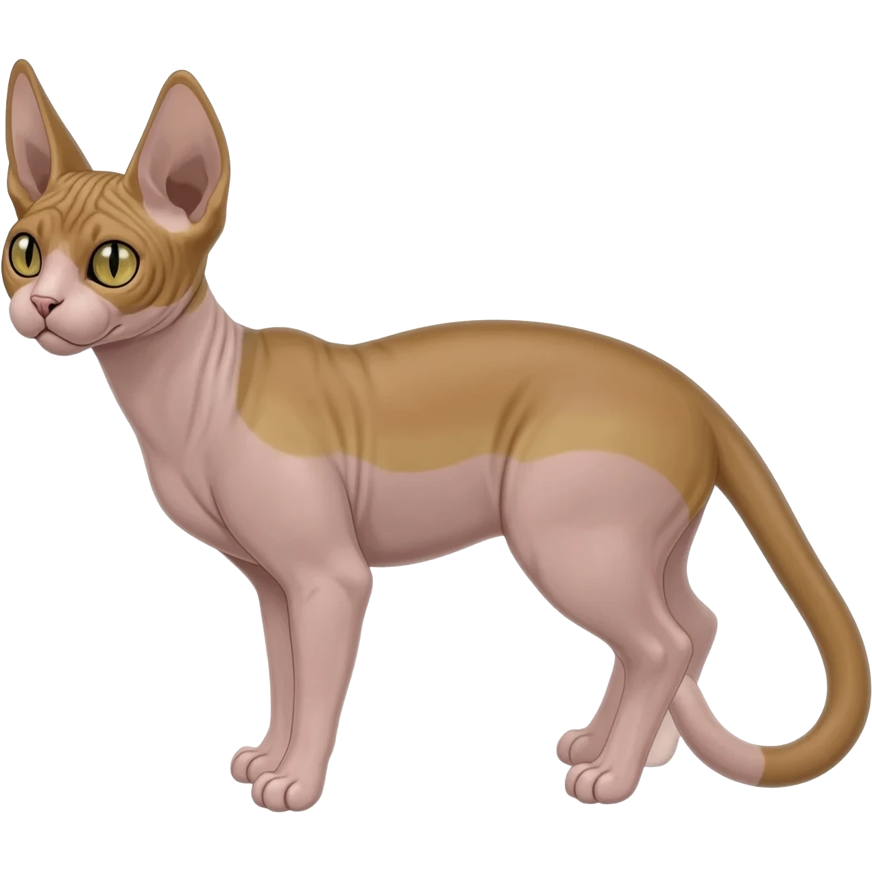 Noivern-Sphynx-Noibat-Torracat-Lykoi-fusion emoji