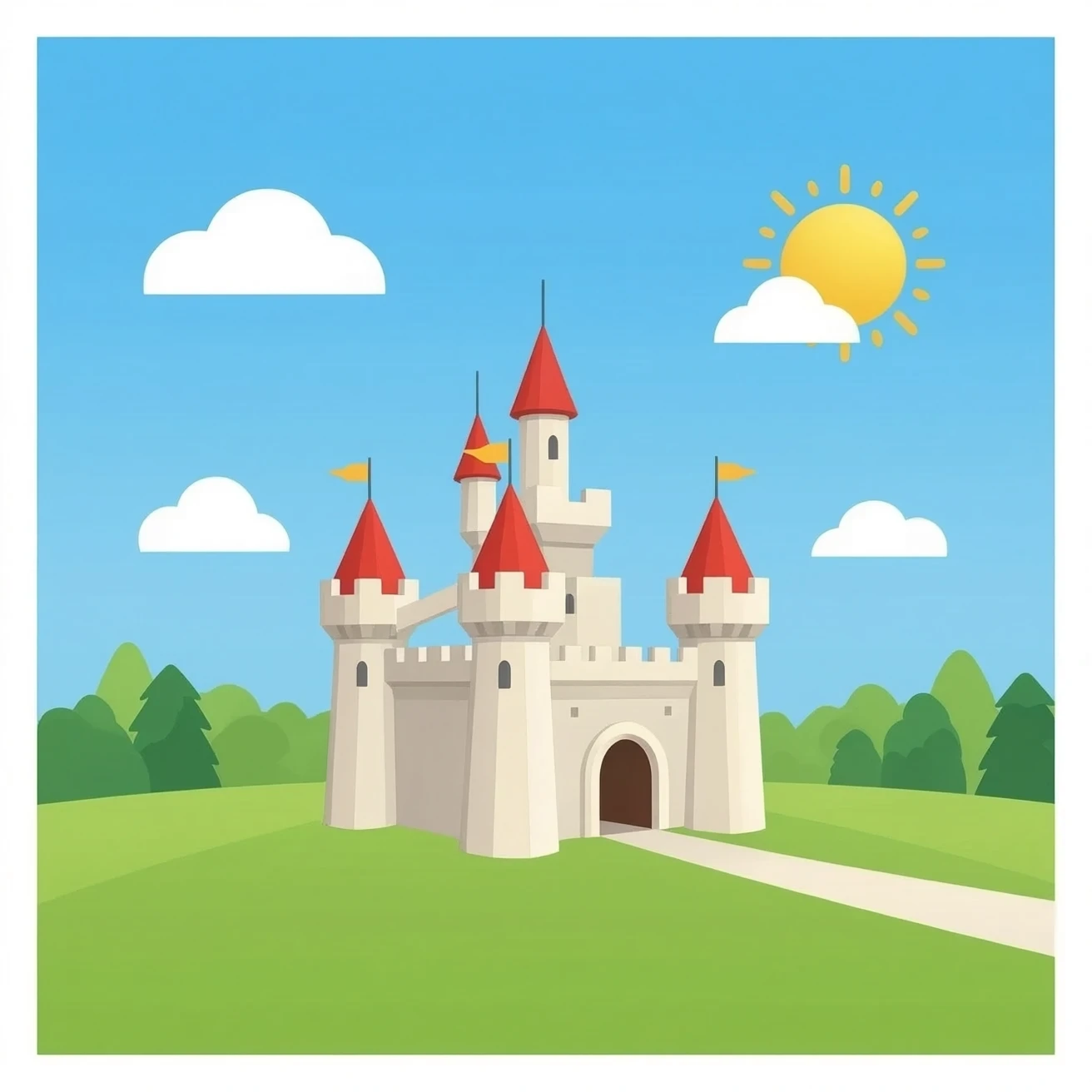castle emoji