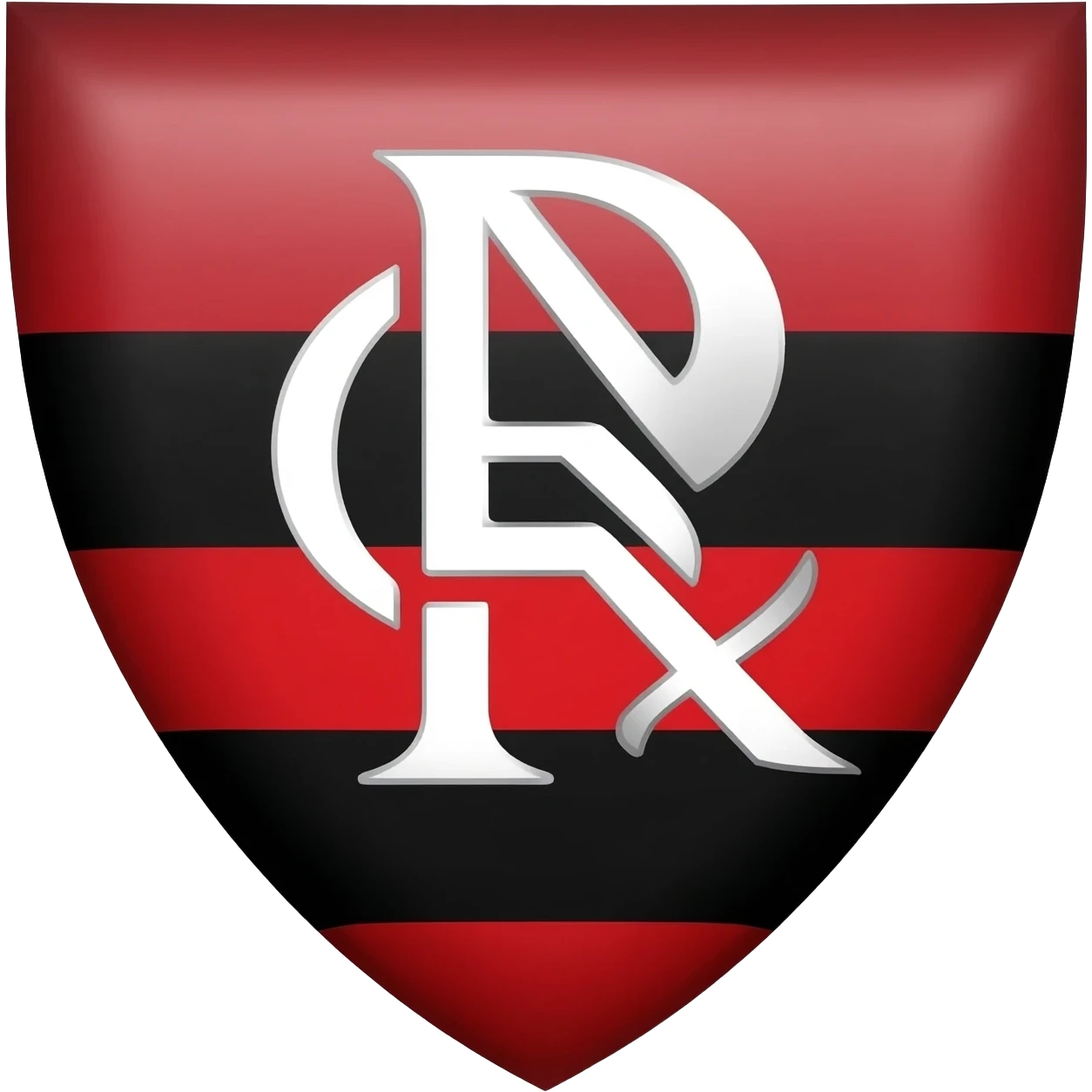 Símbolo flamengo time de futebol emoji