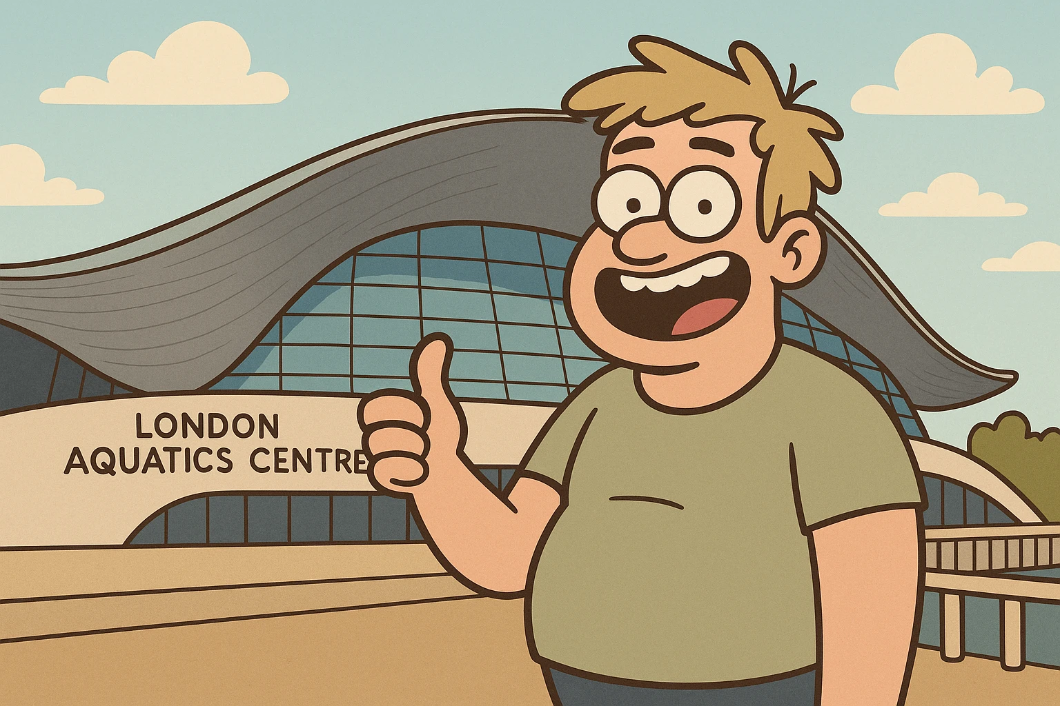 London Aquatics Centre  emoji