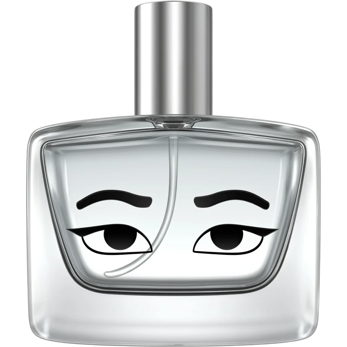 Crea un emoji de un perfume con ojos emoji