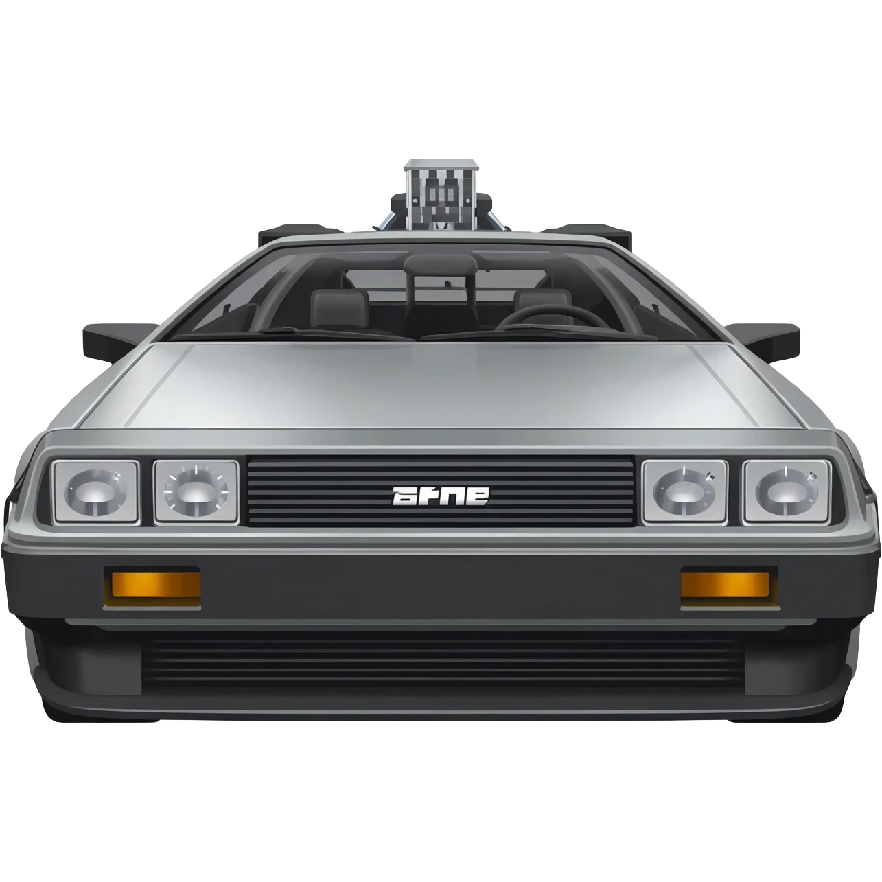 DeLorean Time Machine from Back to the Future emoji