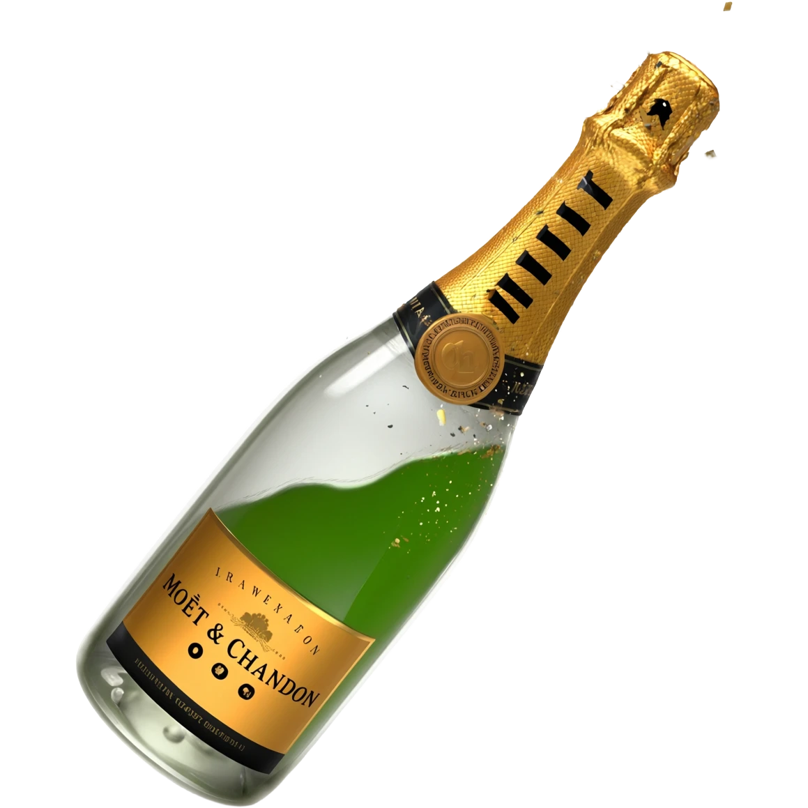 Moët & Chandon be shaken and sprayed with fanfare emoji