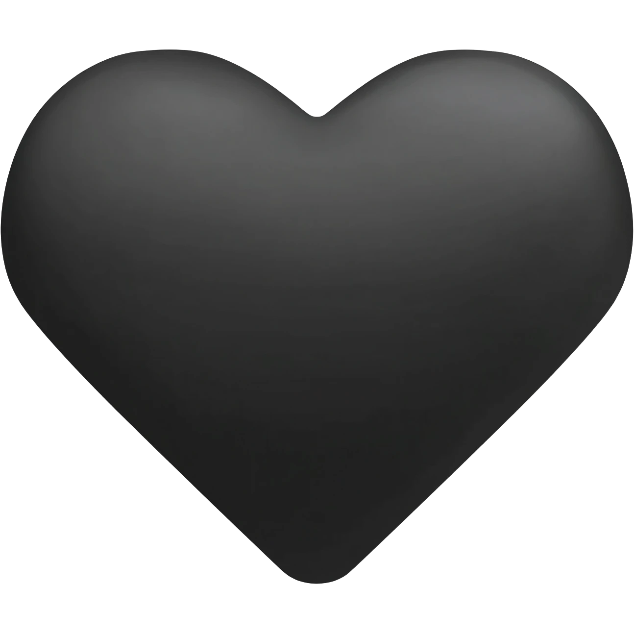 Black emoji heart emoji