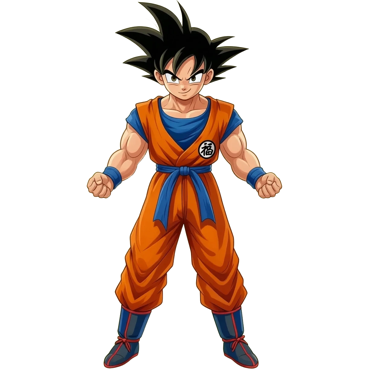 Goku charge up emoji