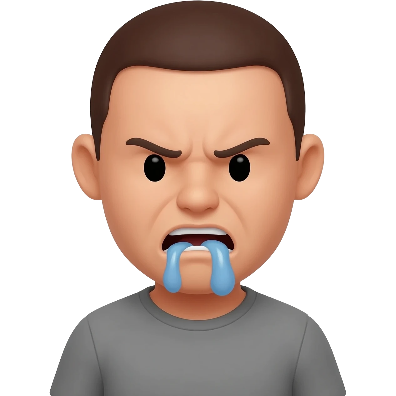 person throwing up emoji