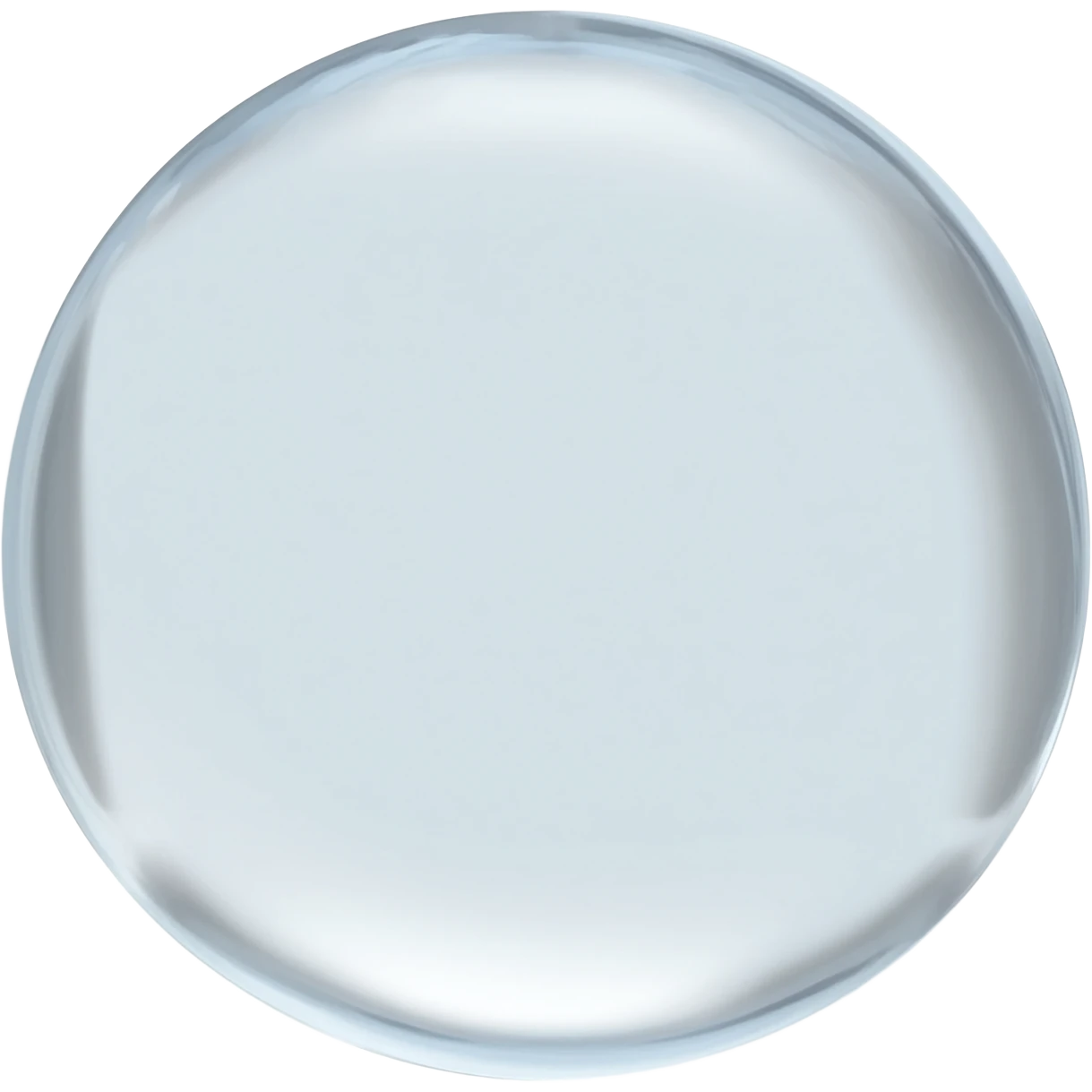 Transparent object emoji