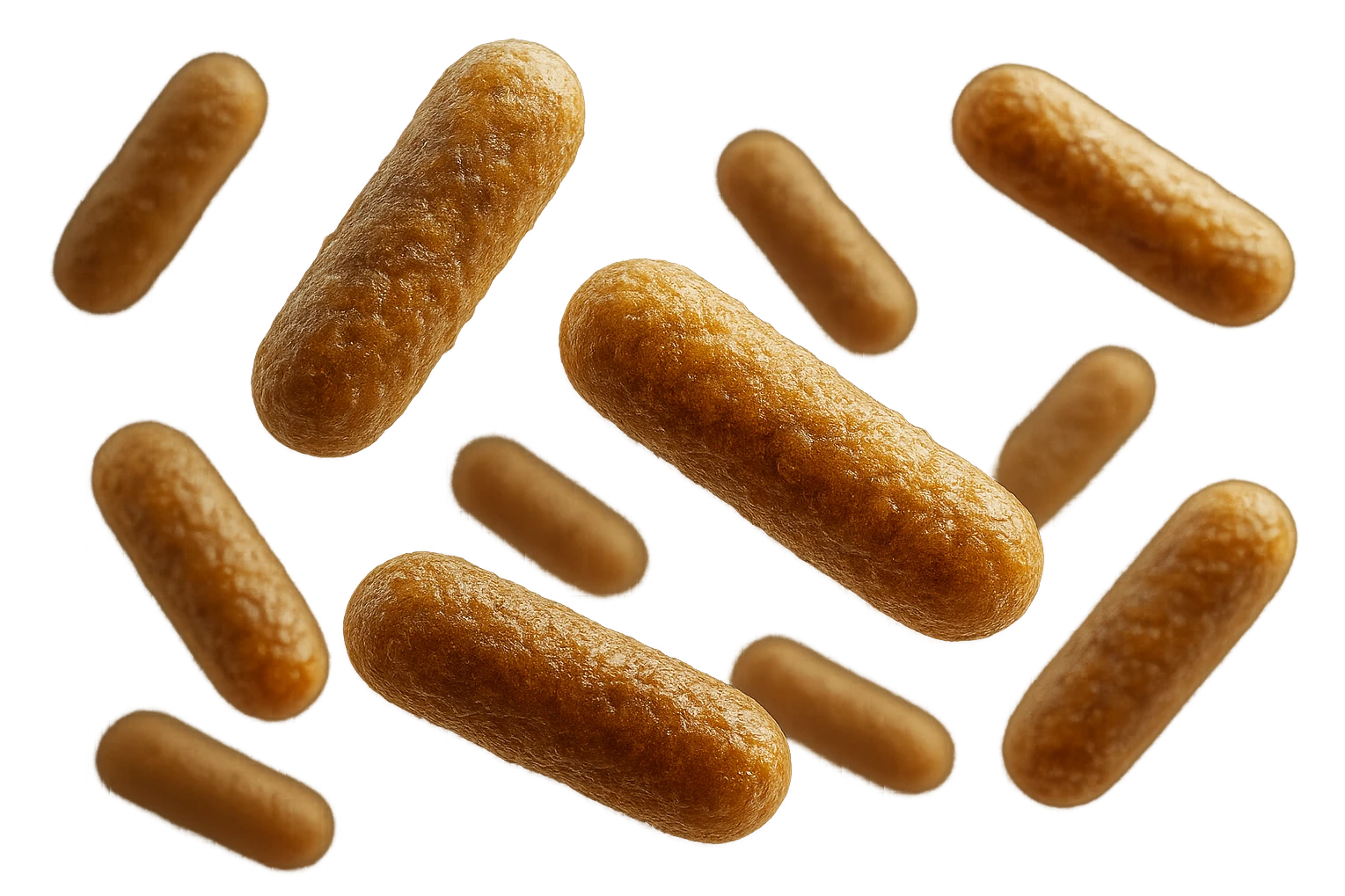 batteri intestinali anatomici fluttuano in aria, iperrealistico 4k emoji