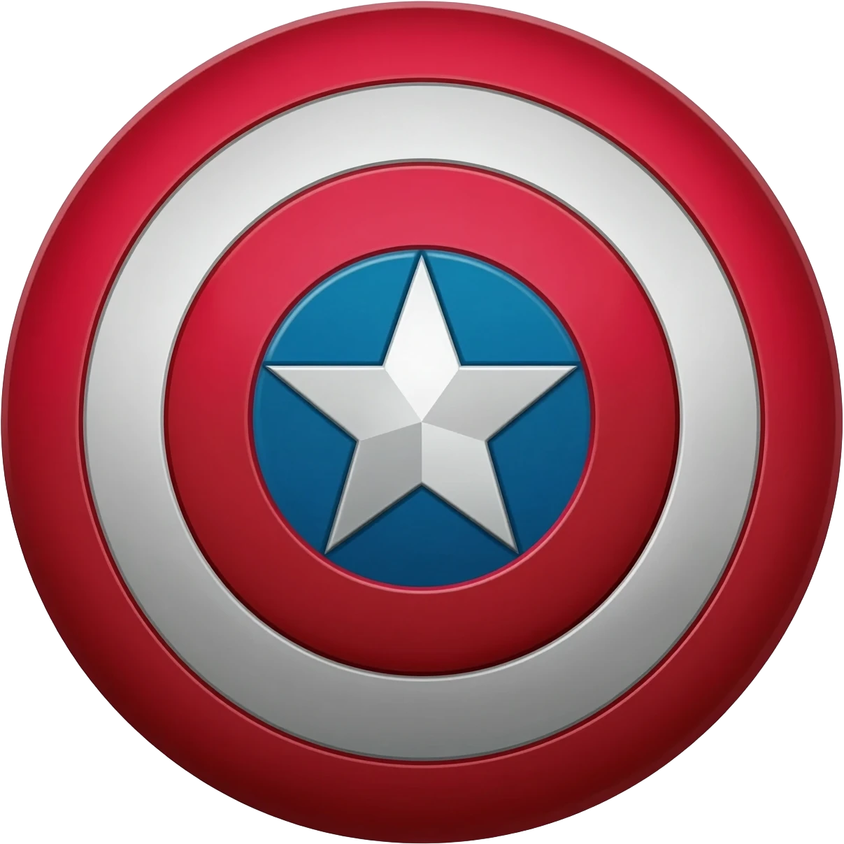 Generate a emoji of captain america shield from marvel movies emoji