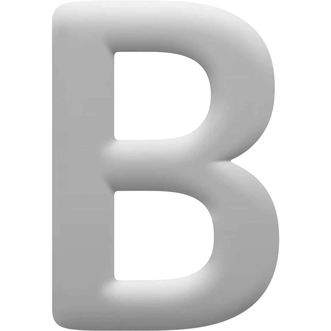 Capital B emoji