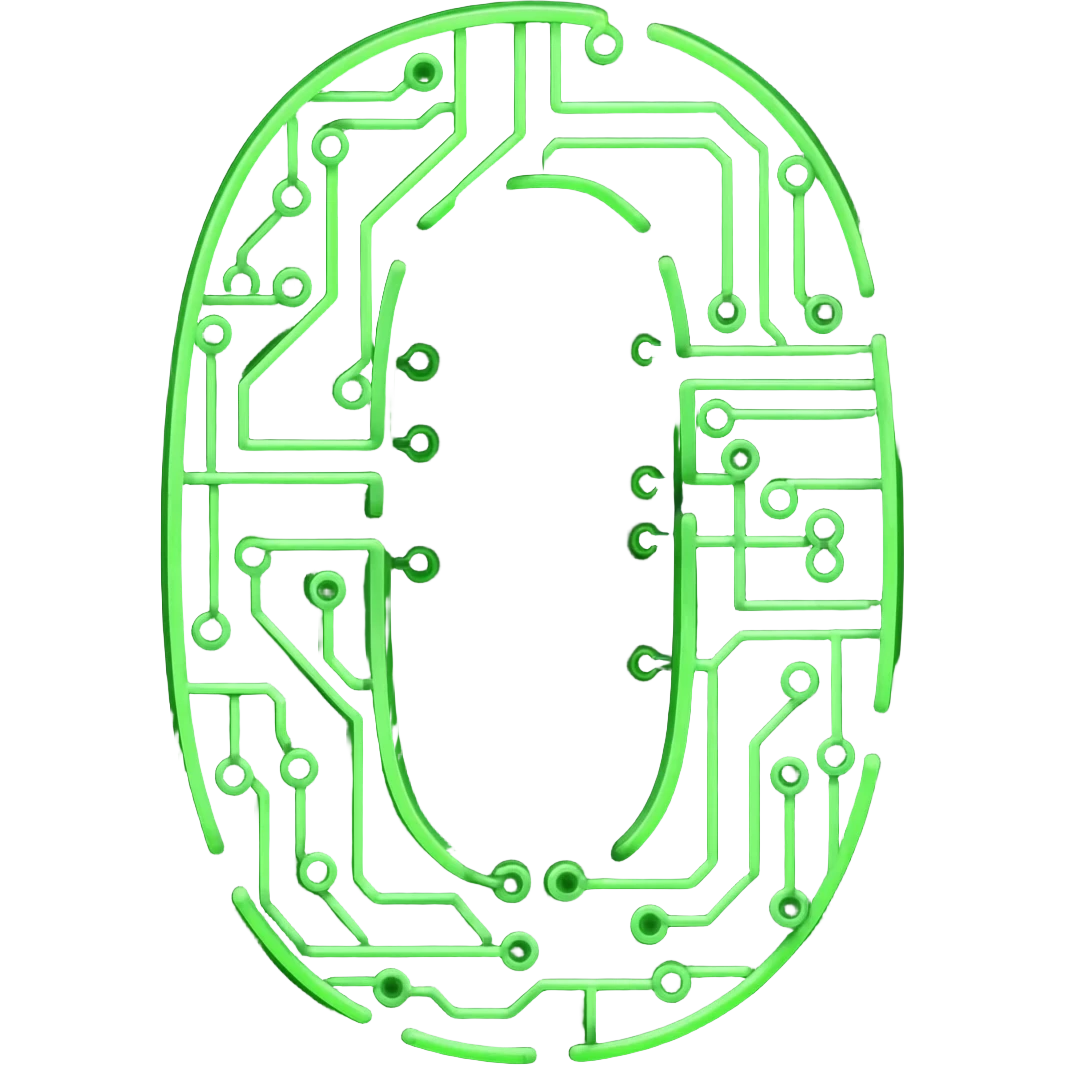 I need emoji for my new discord server, the name of the server is Zer0s and 0nes, I love the binary system and "hacker" look, like a guy with a hoodie, but it need not necessarily be. My favorite colors are green and black. I need one to be "0" oriented and one "1" oriented. emoji