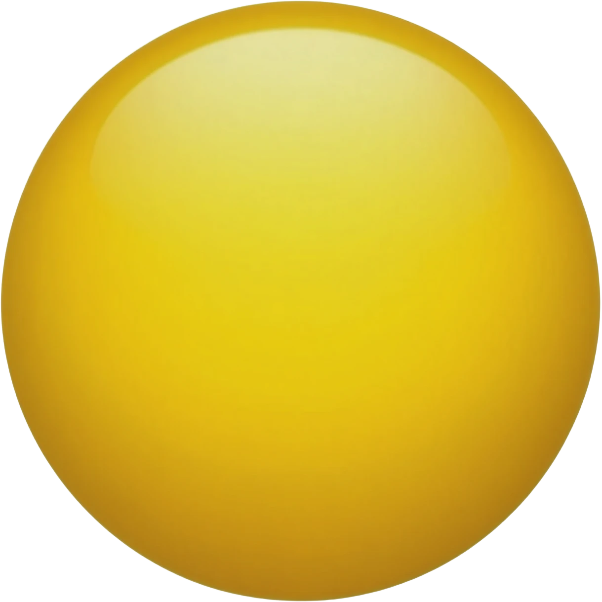 Yellow circle with no eyebrows and nose and the feeling is neutral emoji