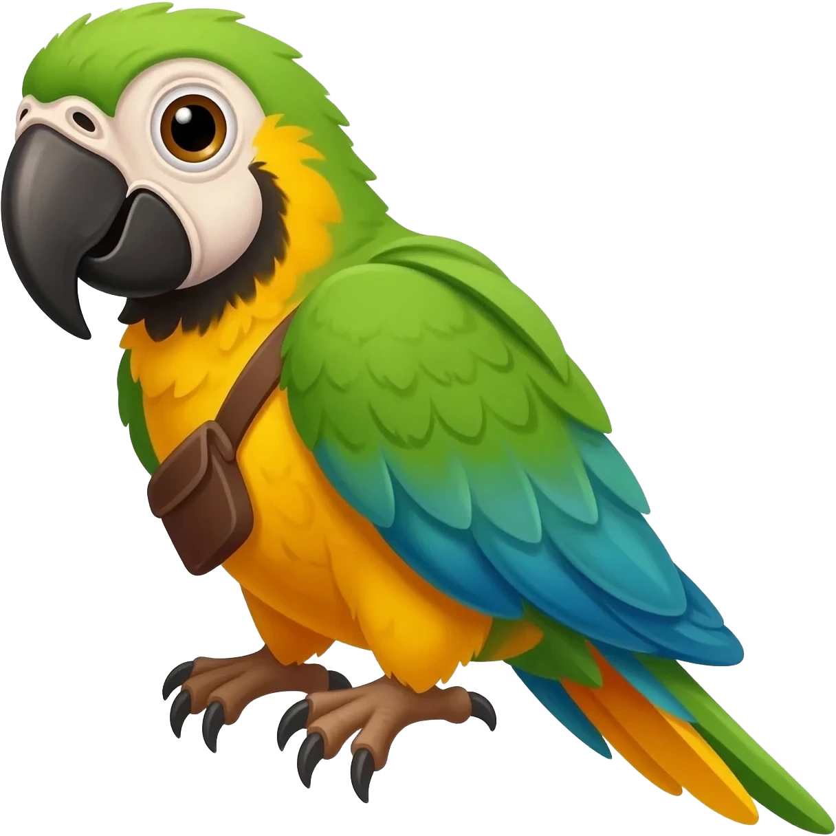 pirate and parrot emoji