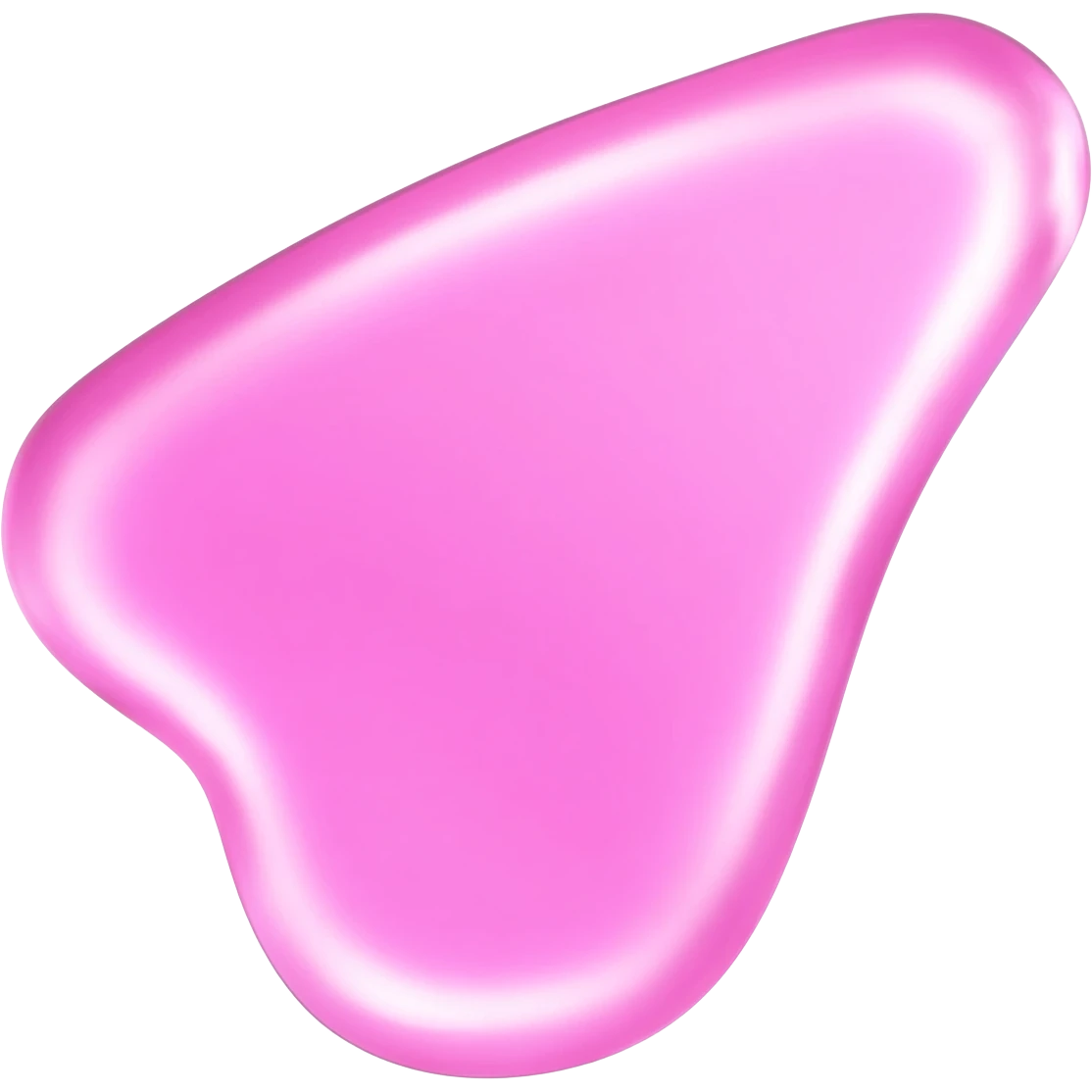 Свело розовый скребок гуаша emoji