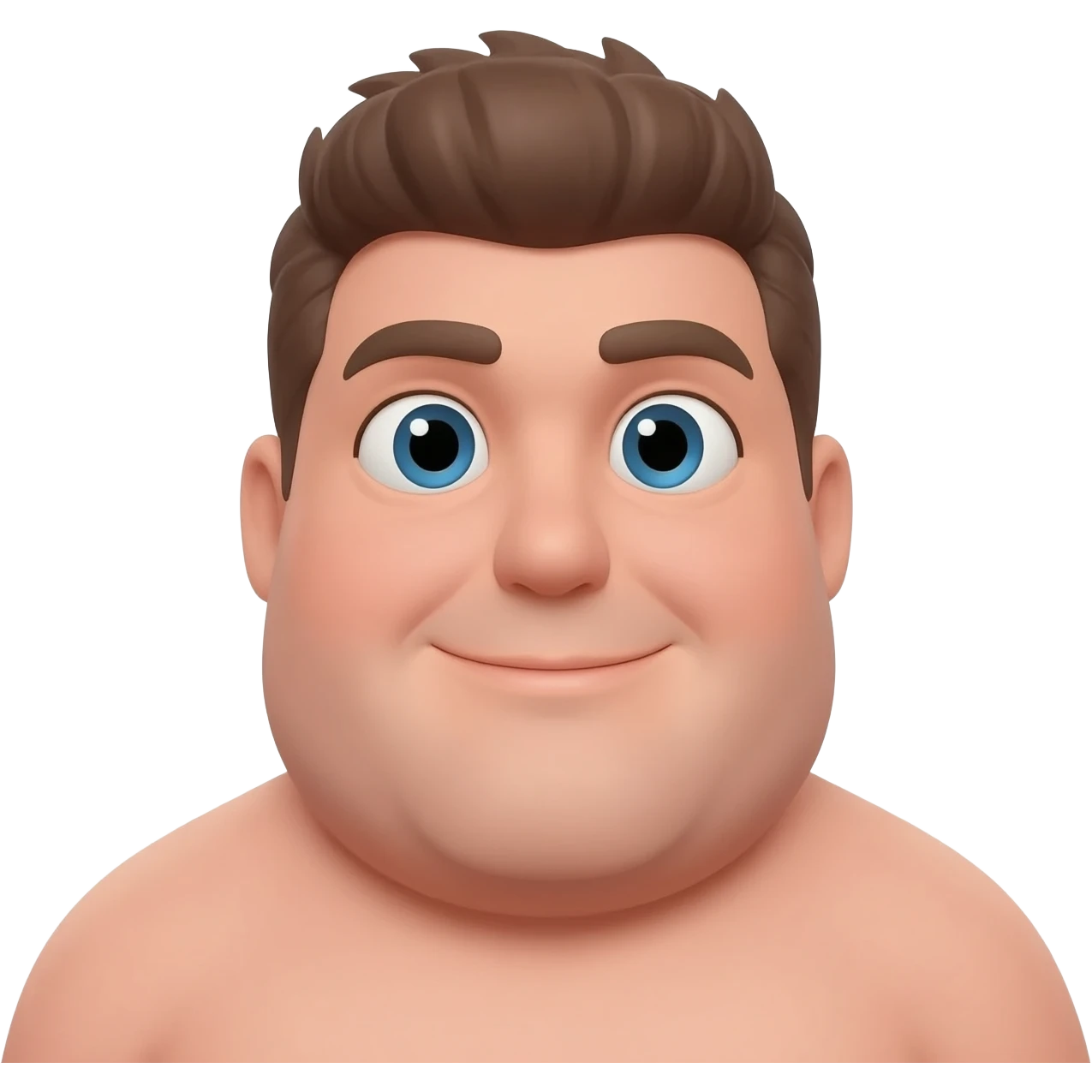 fat bold gay man emoji