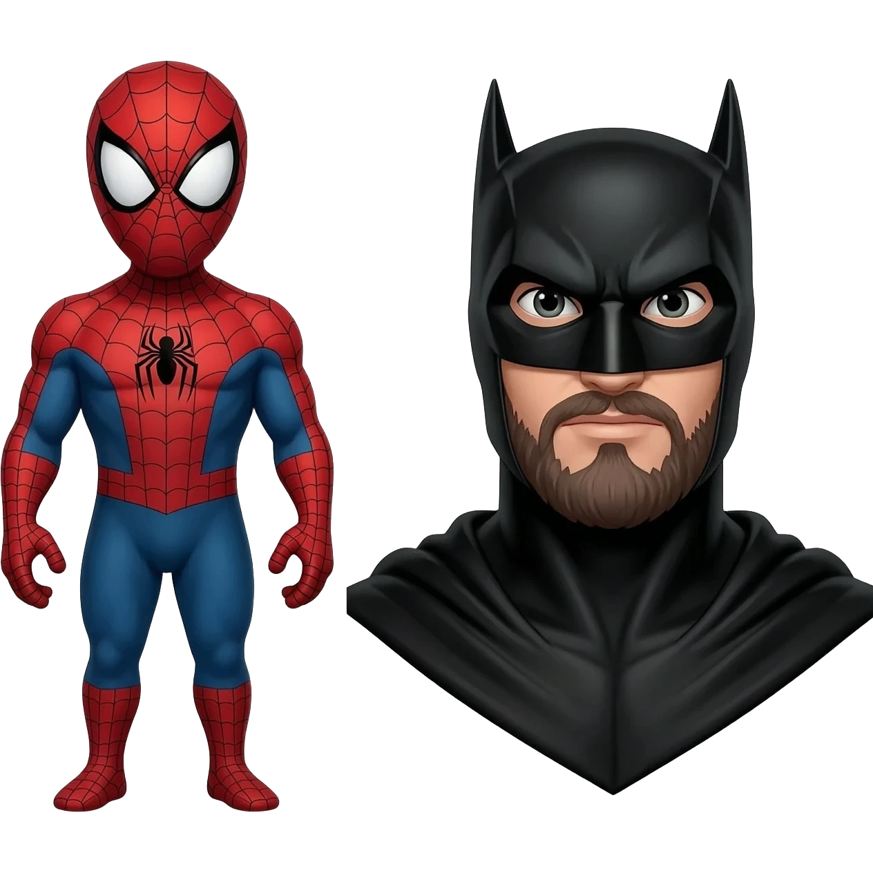 🕷 🧔🏿🦸🏿‍♂️ emoji