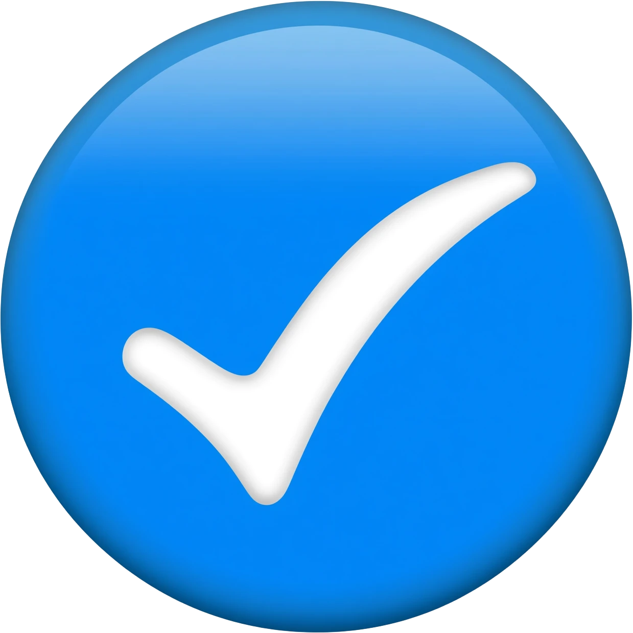 Verification badge v emoji