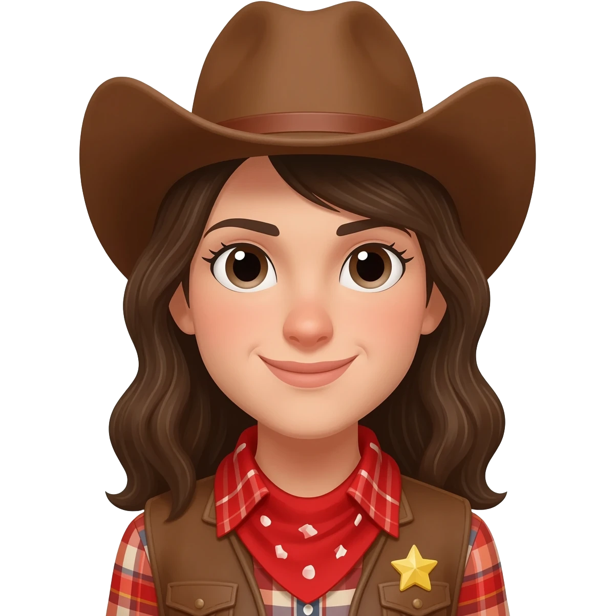 Cowgirl emoji