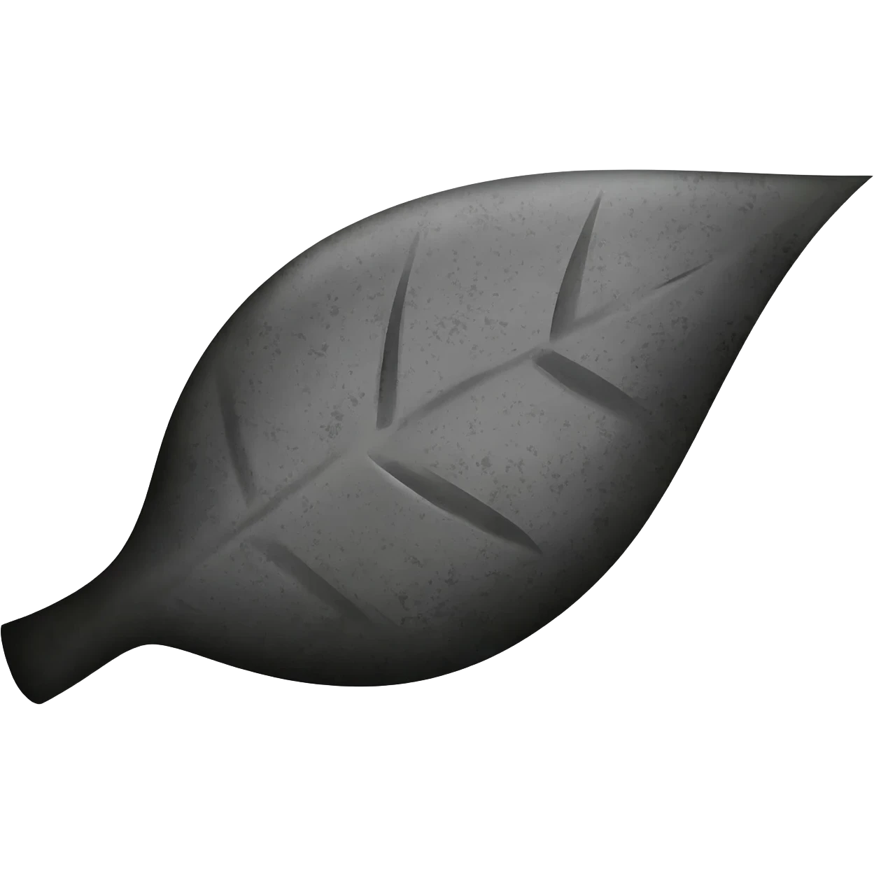 Create a minimal black symbol inspired by Itachi Uchiha's scratched Konoha forehead protector symbol from Naruto. The symbol should look like a emoji