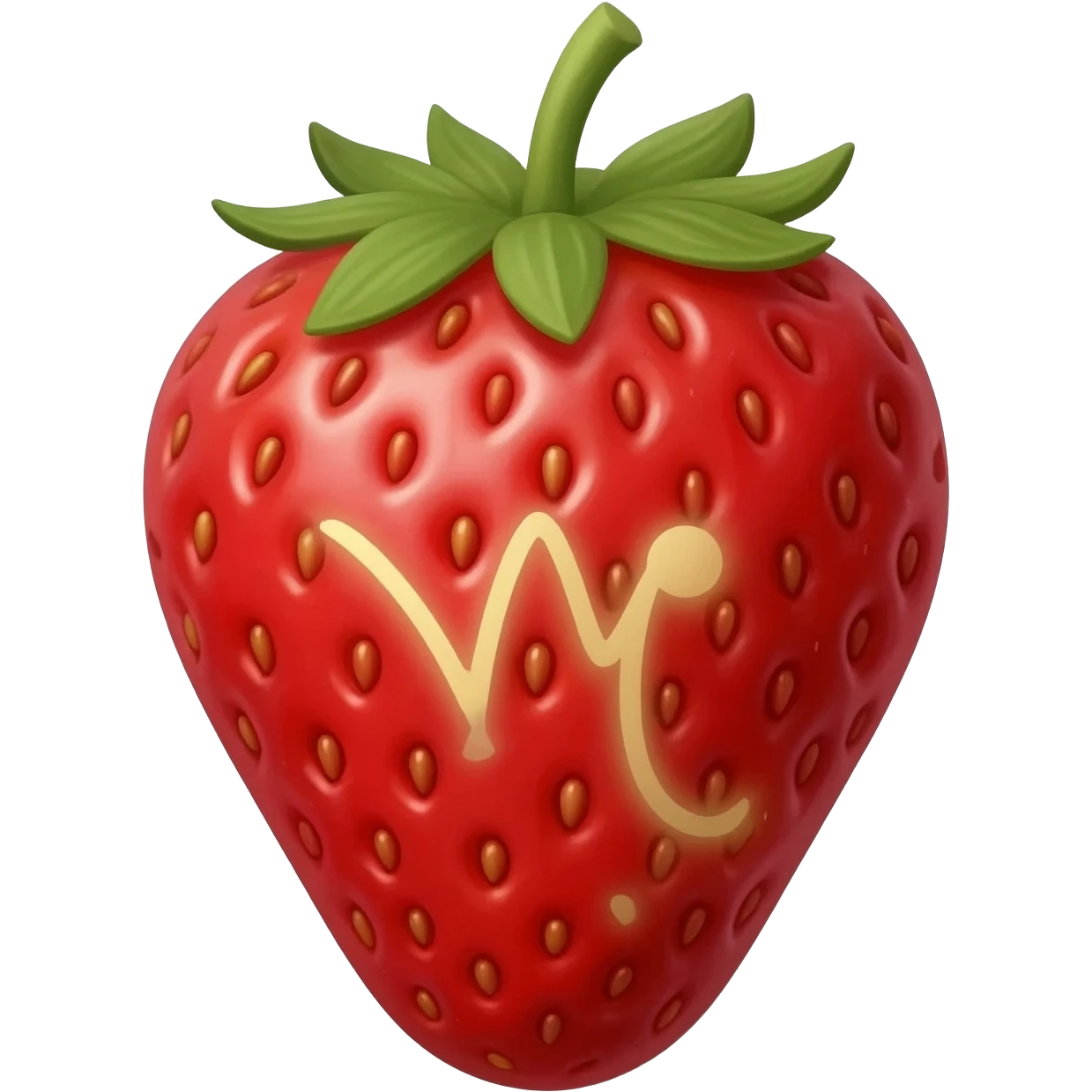 strawberry Aries emoji