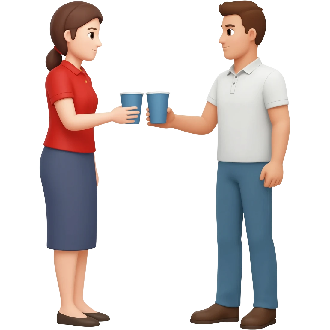 gave him a double cup emoji