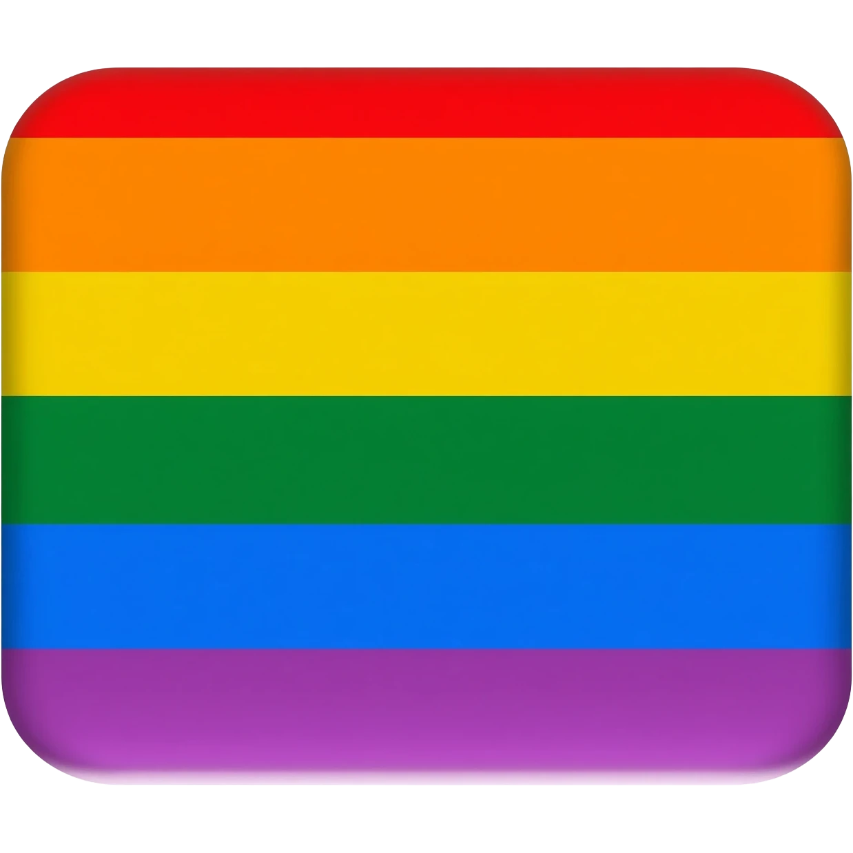 lesbian flag with all five colors emoji