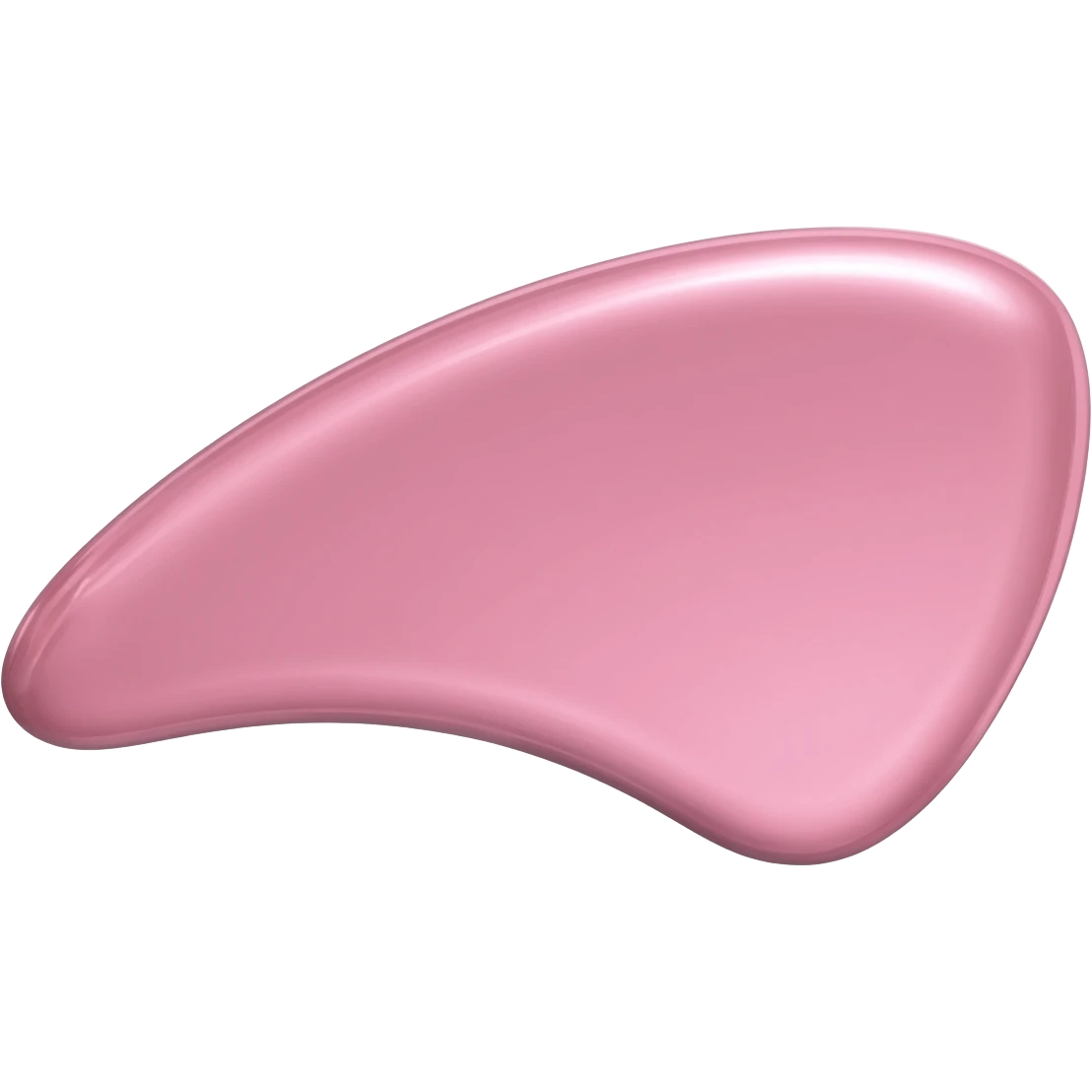 Свело розовый скребок гуаша emoji