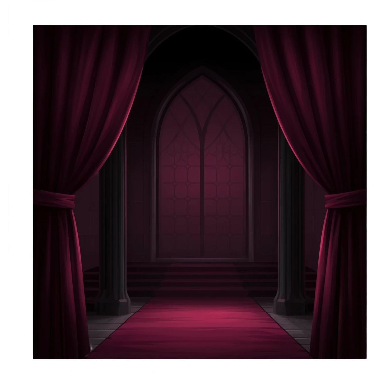 Dark gothic black and burgundy aesthetic scenery scene picture   emoji