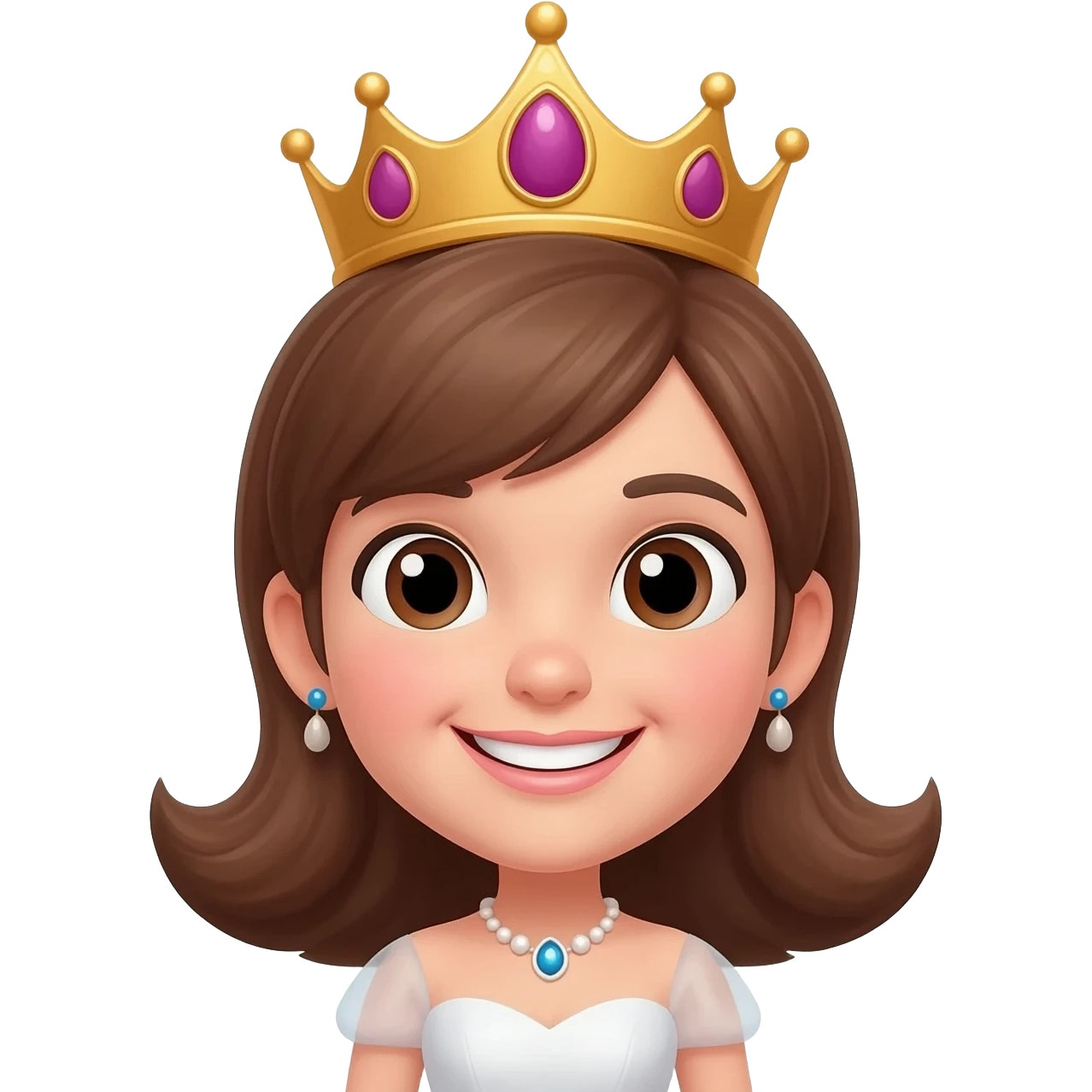 married queen emoji sweet smile emoji